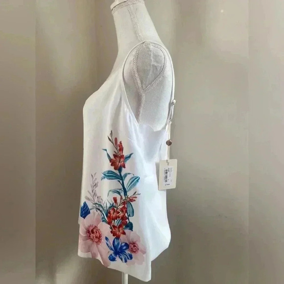Ted Baker London NWT Queset Gem Garden Scallop Cami Top. Size 3/U.S Size 10 - Picture 6 of 11